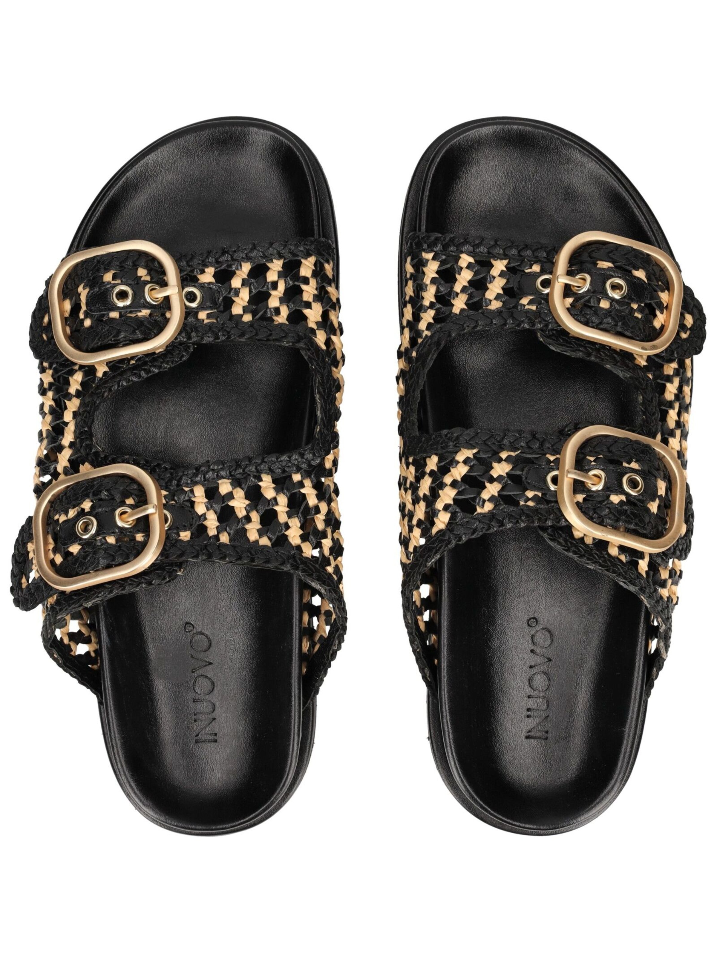 INUOVO Muiltjes in Zwart