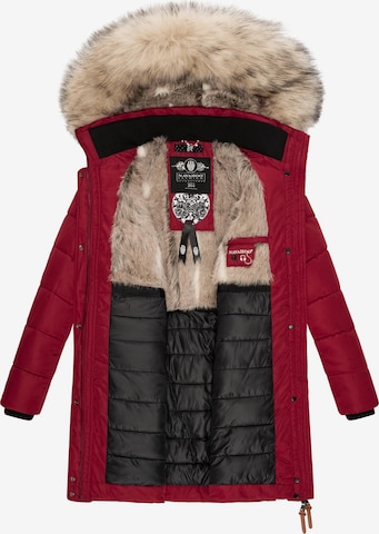 NAVAHOO Zimný kabát 'Paula' - Červená