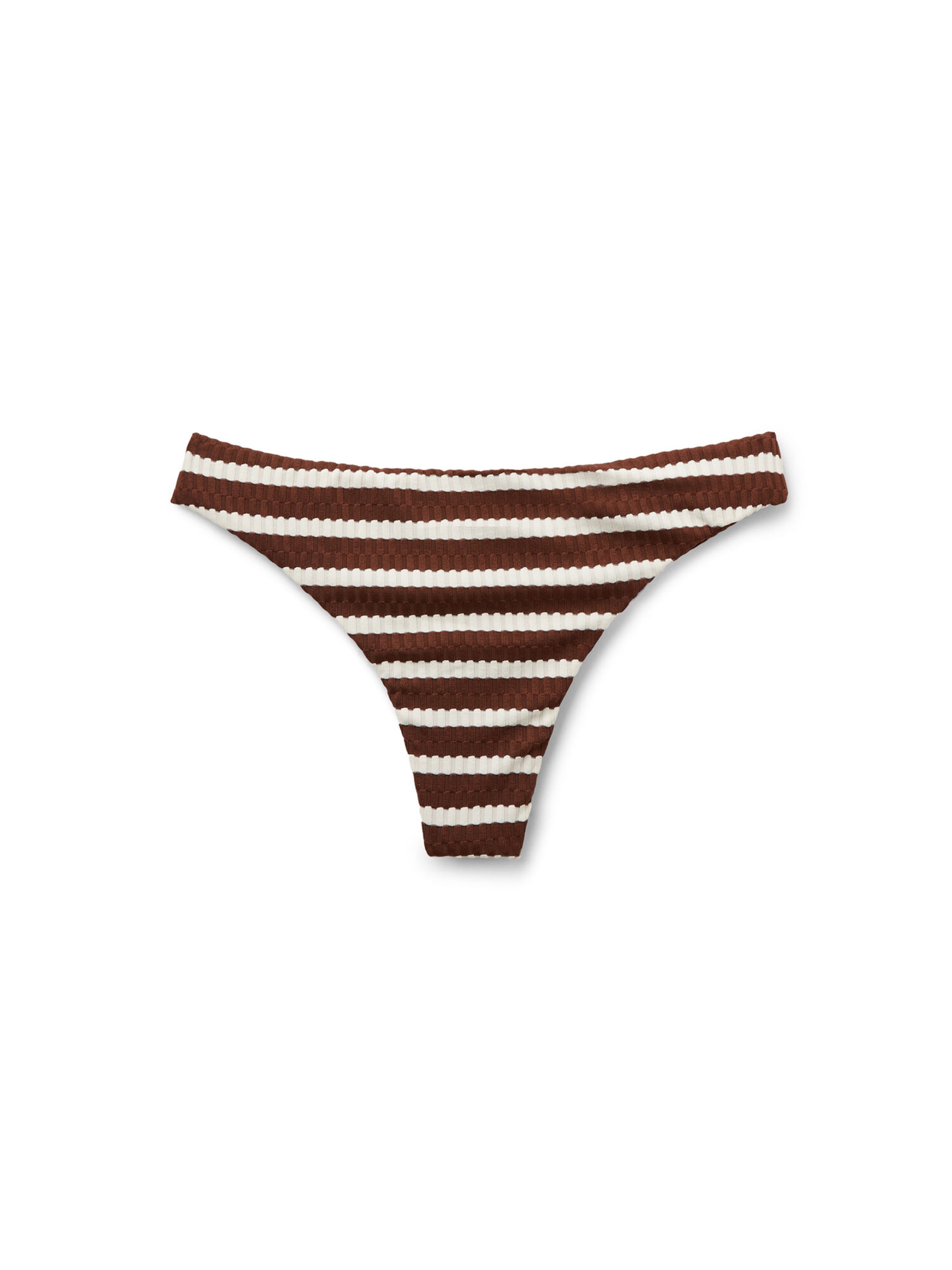 Tezenis Minimiser Bikini Bottoms in Brown: front