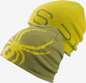Spyder Athletic Hat 'REVERSIBLE INNSBRUCK' in Yellow: front