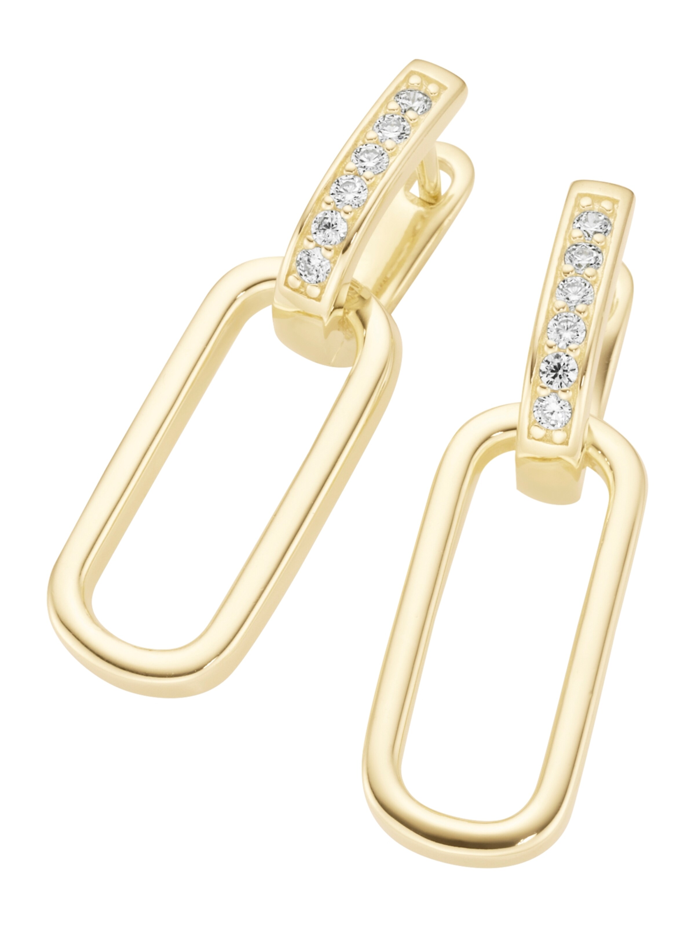 Orecchini di Giorgio Martello Milano in oro: frontale