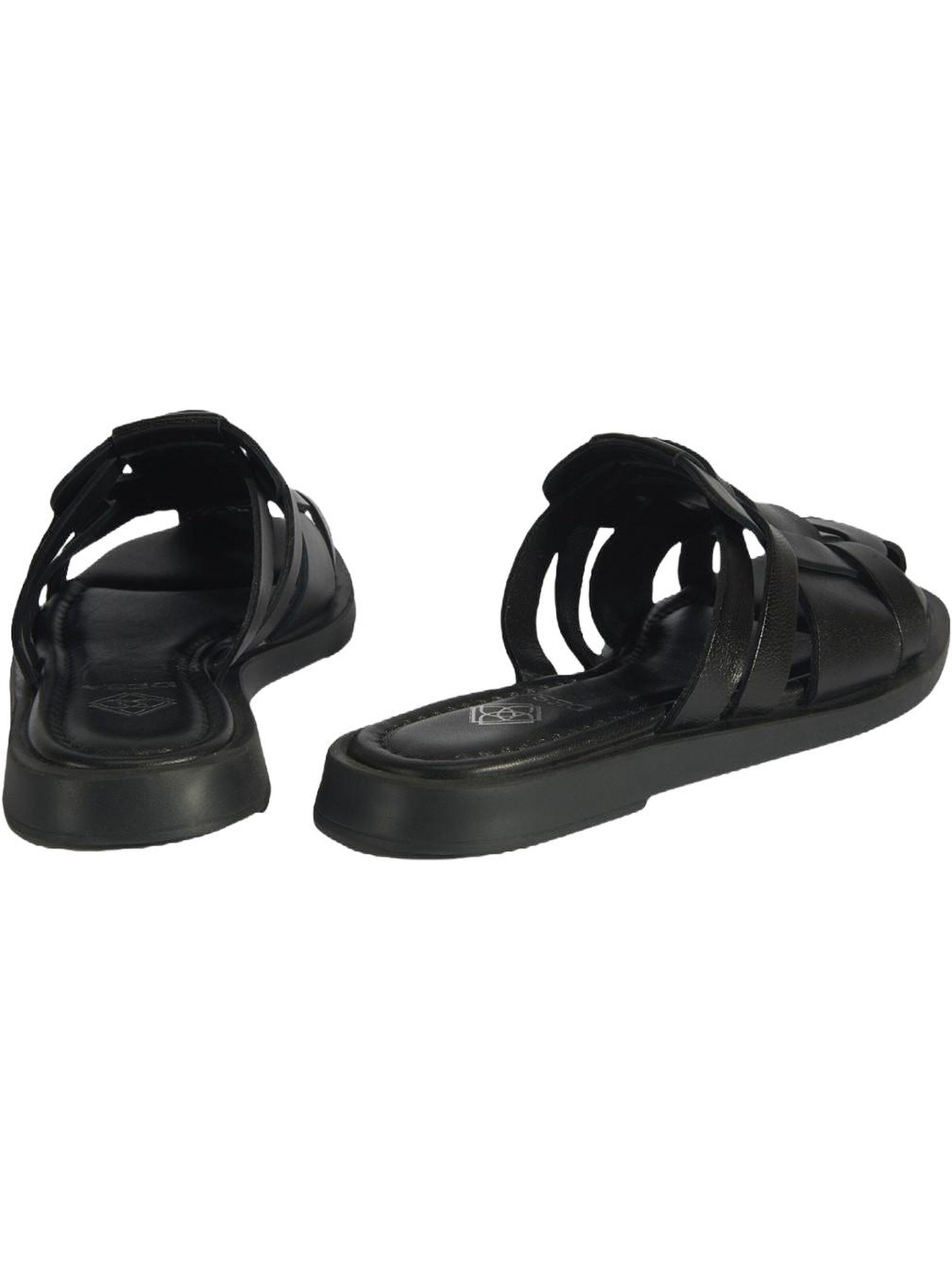 Desa Slippers 'Hausschuhe' in Black
