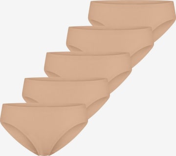 SCHIESSER Panty 'Invisible Light' in Brown: front