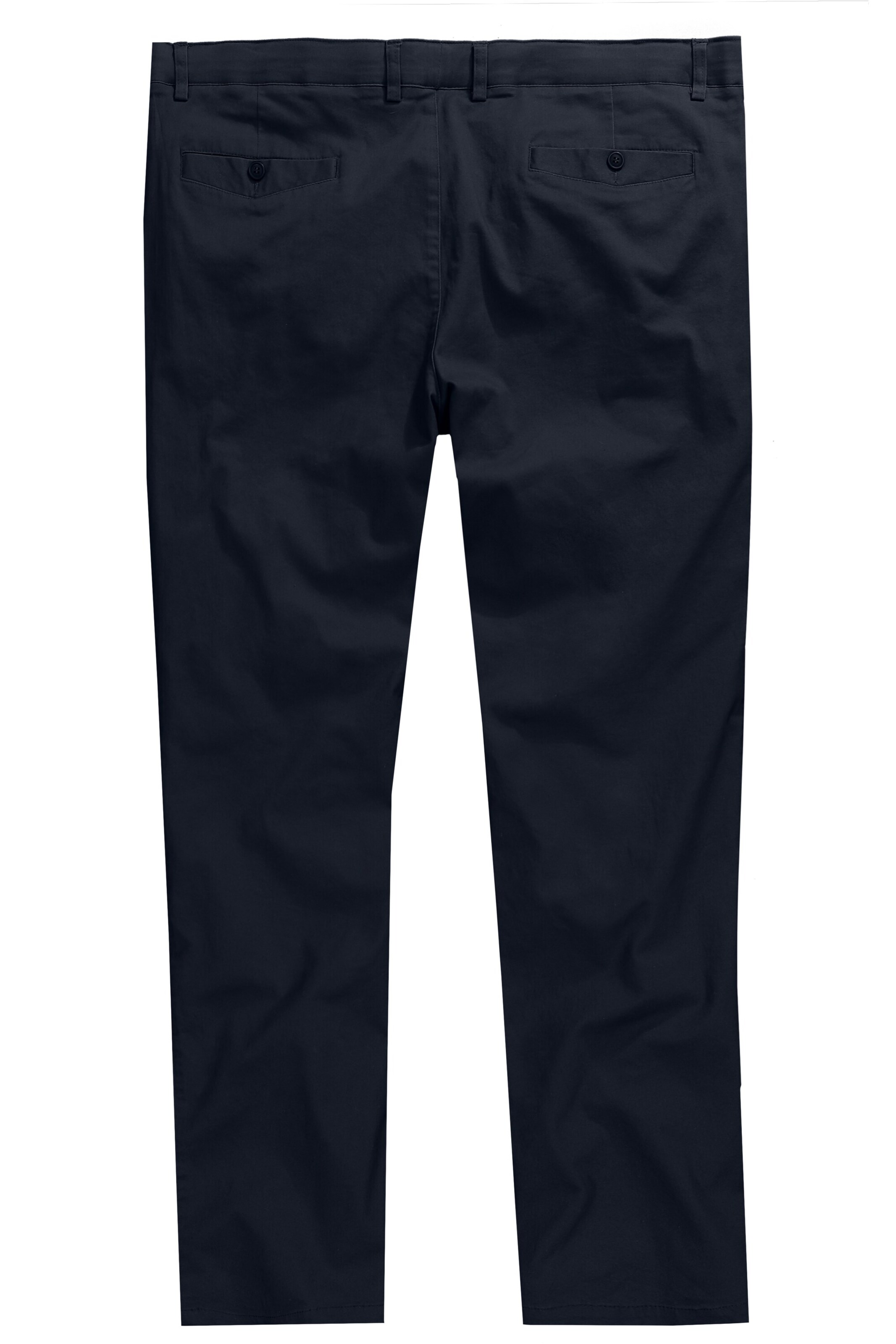 Men Plus Regular Chino in Zwart