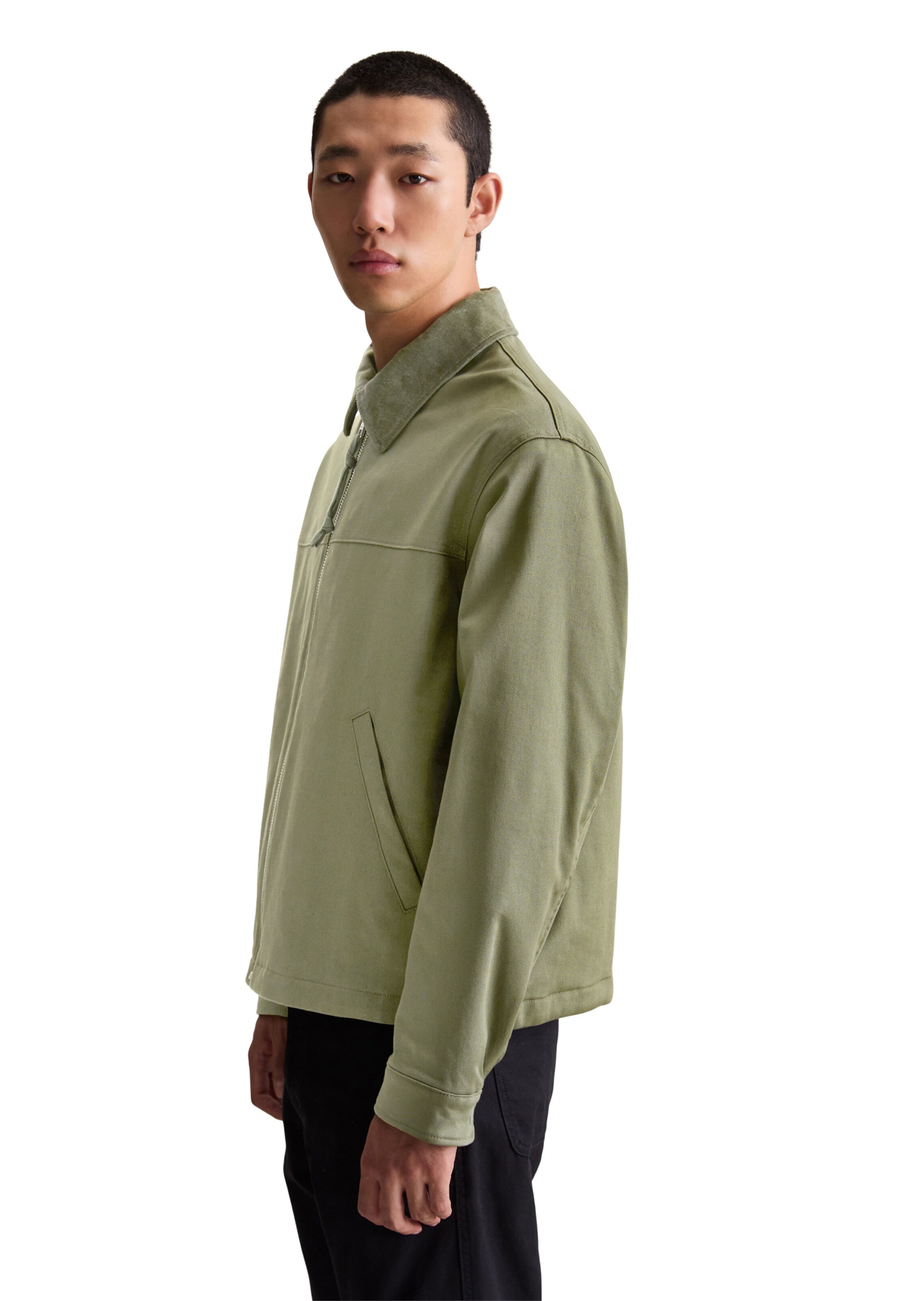 Marc O'Polo DENIM Between-season jacket in Green