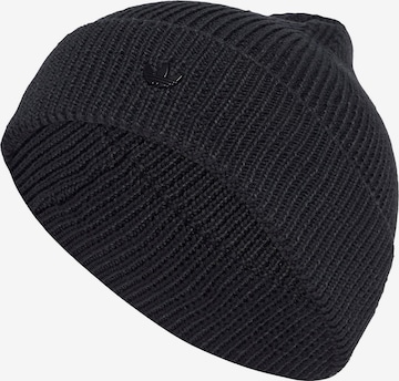 juoda ADIDAS ORIGINALS Sportinė kepurė 'Everyday Icons': priekis