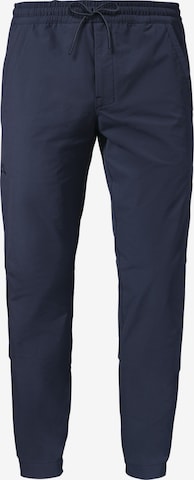 Schöffel Slimfit Outdoorhose 'Vienna' in Blau: predná strana