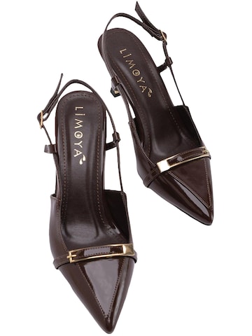Limoya - Zapatos destalonado 'Renita' en marrón