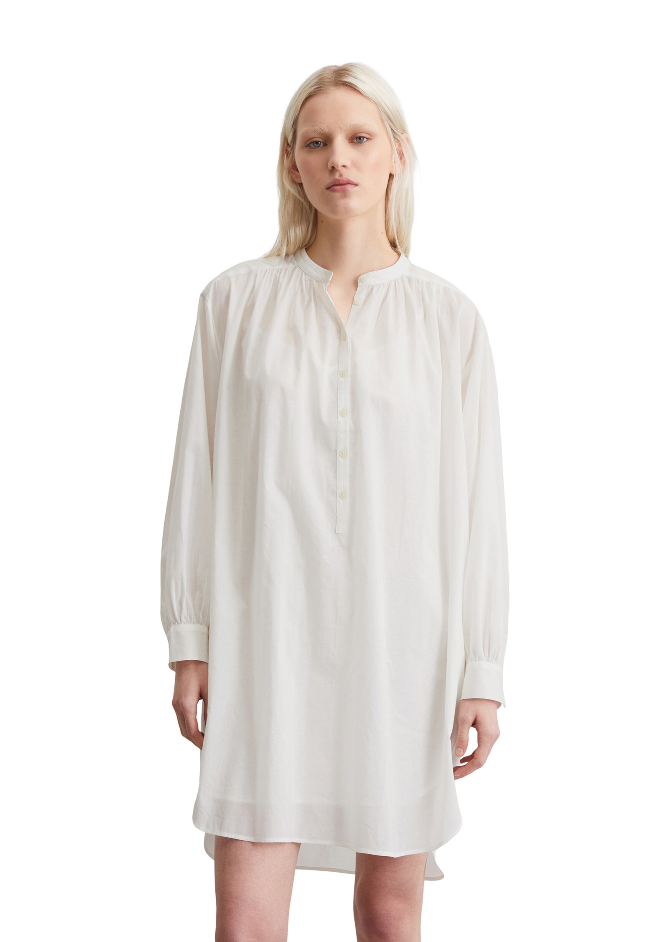 Marc O'Polo Blusenkleid in Weiß: Vorderseite