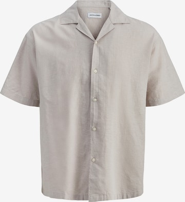 Jack & Jones Plus Srajca 'JJEBREEZE' | bež barva: sprednja stran