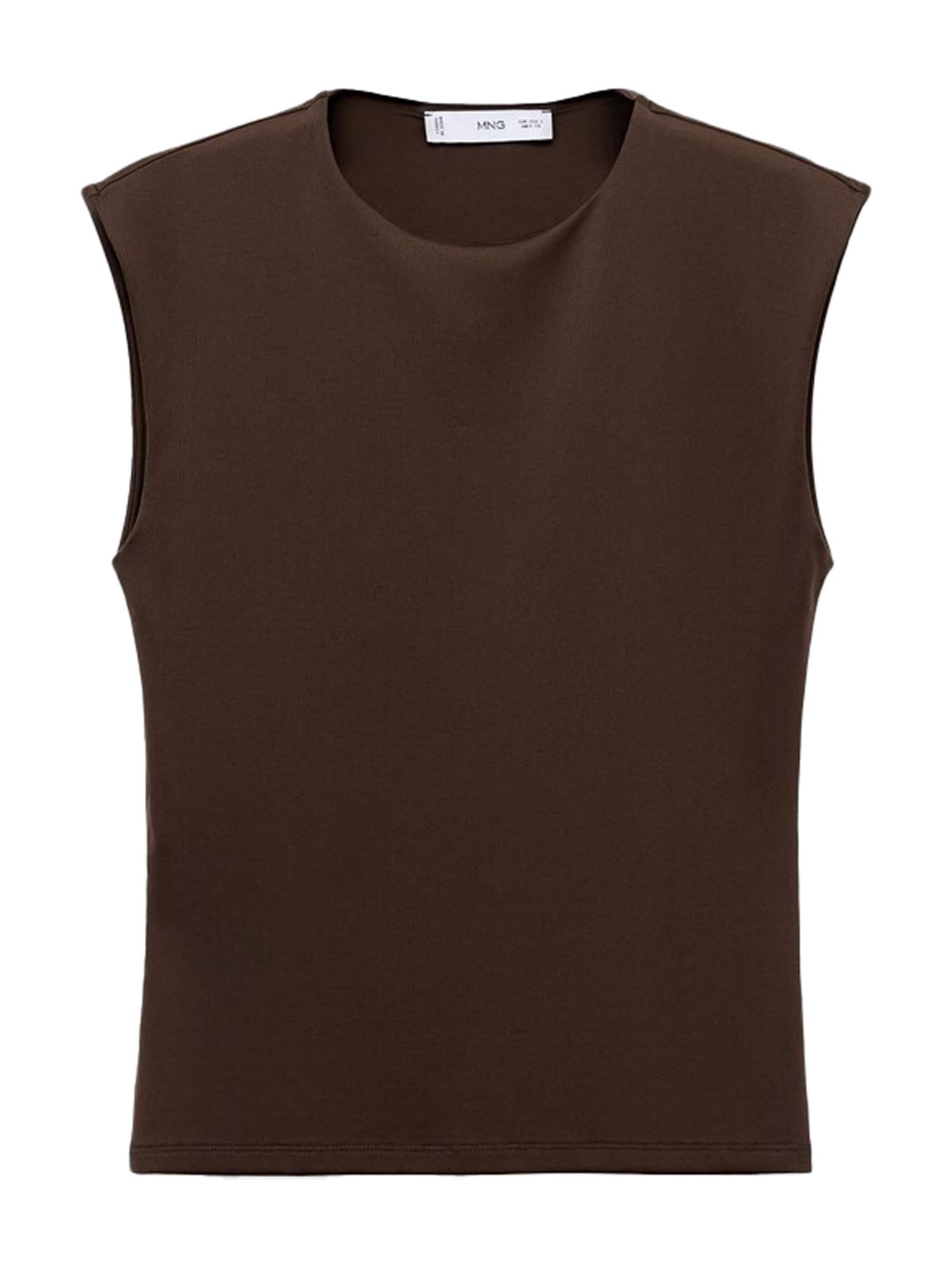 MANGO Top 'GALA' - barna: elől