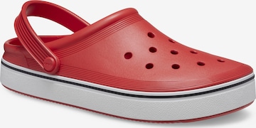 Crocs Chodaki w kolorze czerwony