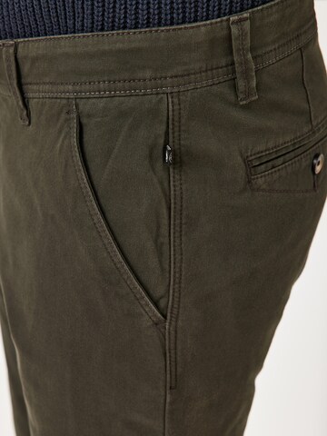 REDPOINT Slimfit Hose in Grün