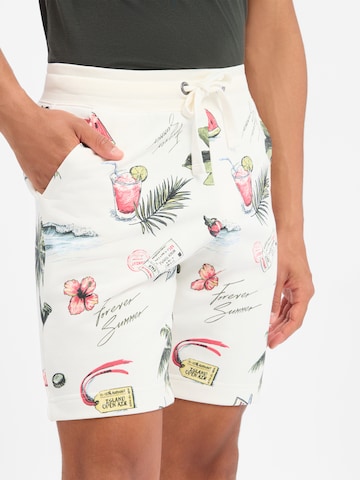 Nils Sundström Regular Broek in Wit