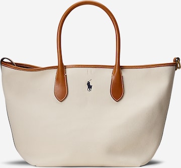 Polo Ralph Lauren Torba shopper w kolorze beżowy: przód