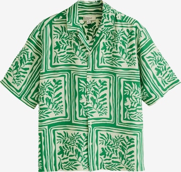 Coupe regular Chemise Next en vert : devant