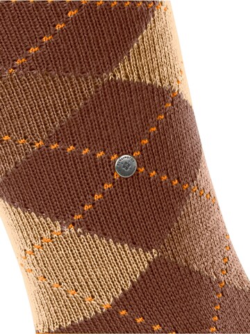 BURLINGTON Kniestrümpfe 'Preston'‌‌‌‌‌‌ in Braun