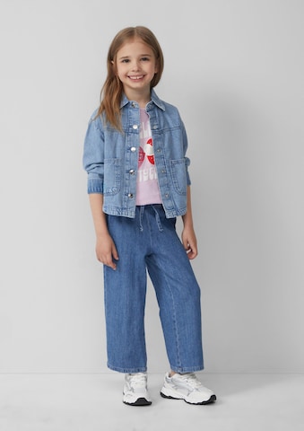 T-Shirt s.Oliver en violet : devant