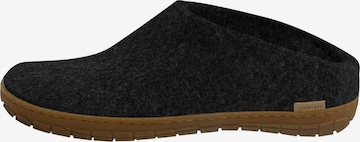 Glerups Huisschoenen 'Kautschuksohle' in Grijs: voorkant
