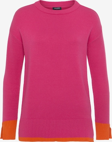 HECHTER PARIS Sweater in Pink: front