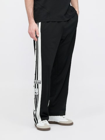 ADIDAS ORIGINALS Loosefit Παντελόνι 'ADIBREAK' σε μαύρο: μπροστά