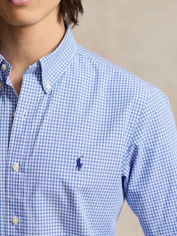 Slim fit Camicia di Polo Ralph Lauren in blu