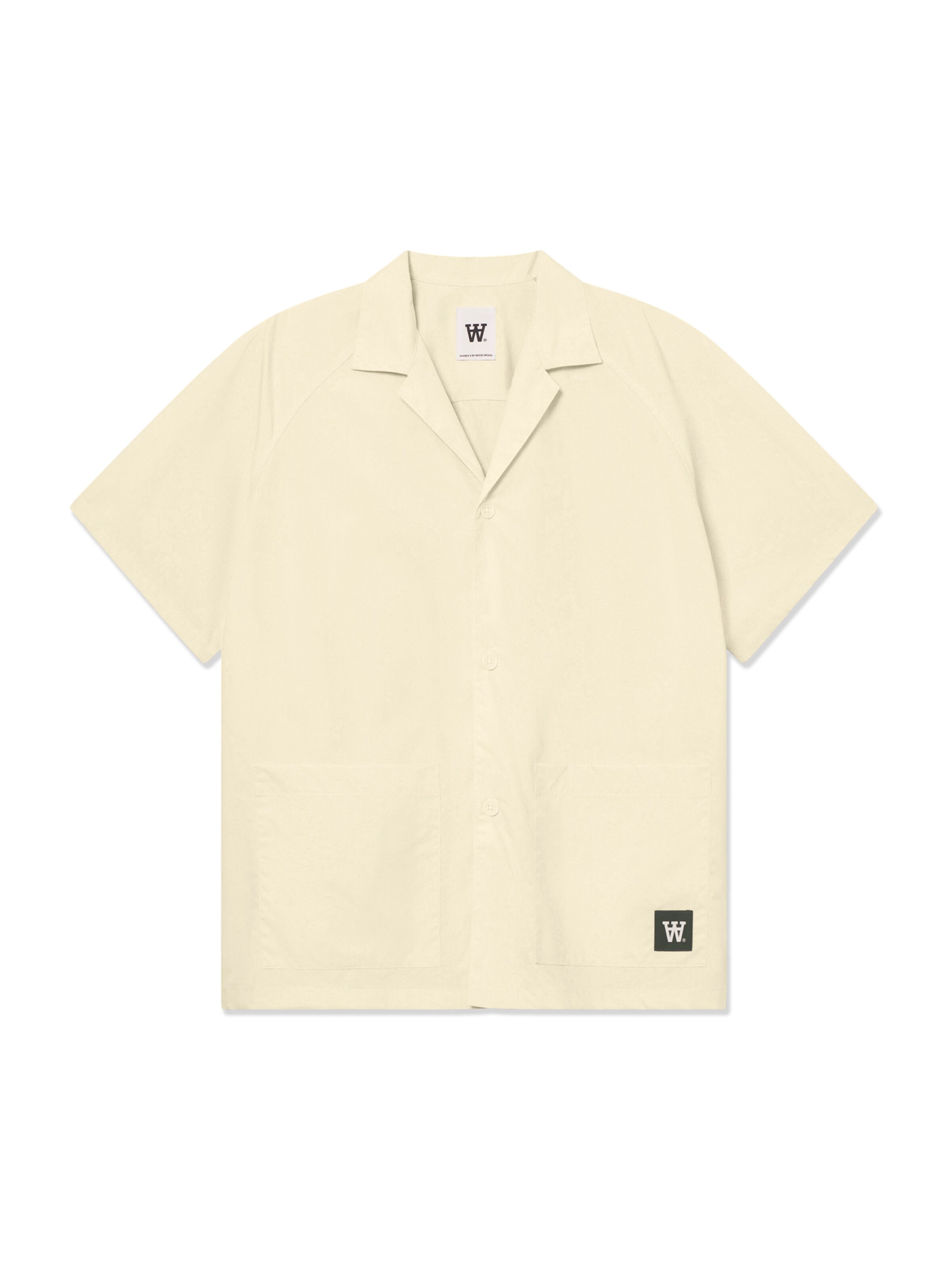 WOOD WOOD Regular fit Skjorta 'WWMumphry' i grå: framsida