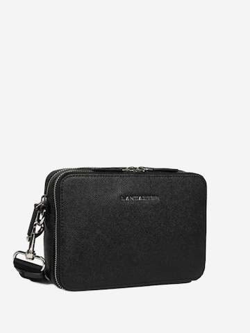 LANCASTER Paris Torba na ramię 'Homme Cuir Delphino Lucas' w kolorze czarny