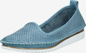 ANDREA CONTI Ballerina in Blauw: voorkant