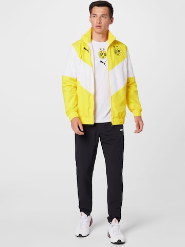 PUMA Sportjacke 'BVB Prematch' in Gelb