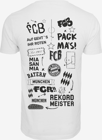 FC BAYERN MÜNCHEN Shirt 'FC Bayern München Graphic' in White