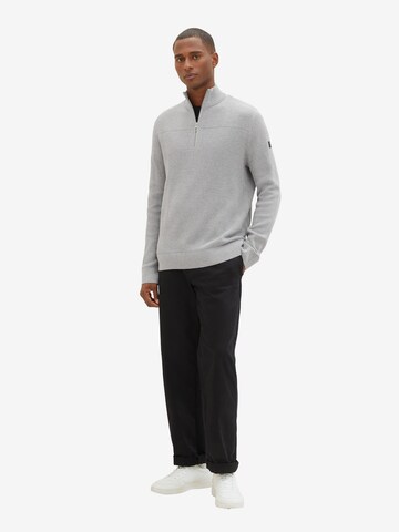 TOM TAILOR Sweater in Grey