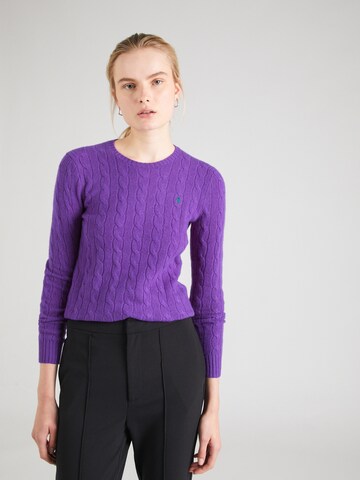 purpurinė Polo Ralph Lauren Megztinis 'JULIANNA': priekis