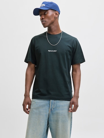 JACK & JONES Футболка 'JORNORREBRO' в Зеленый: спереди