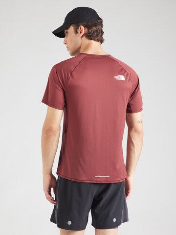 THE NORTH FACE Функциональная футболка 'SUNRISER' в Красный