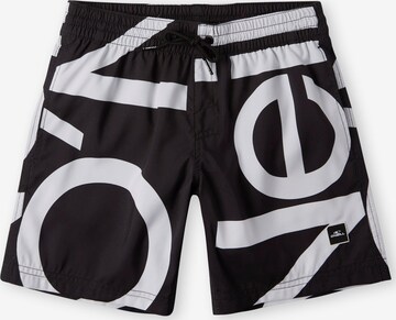 Shorts de bain 'Cali Zoom' O'NEILL en noir : devant