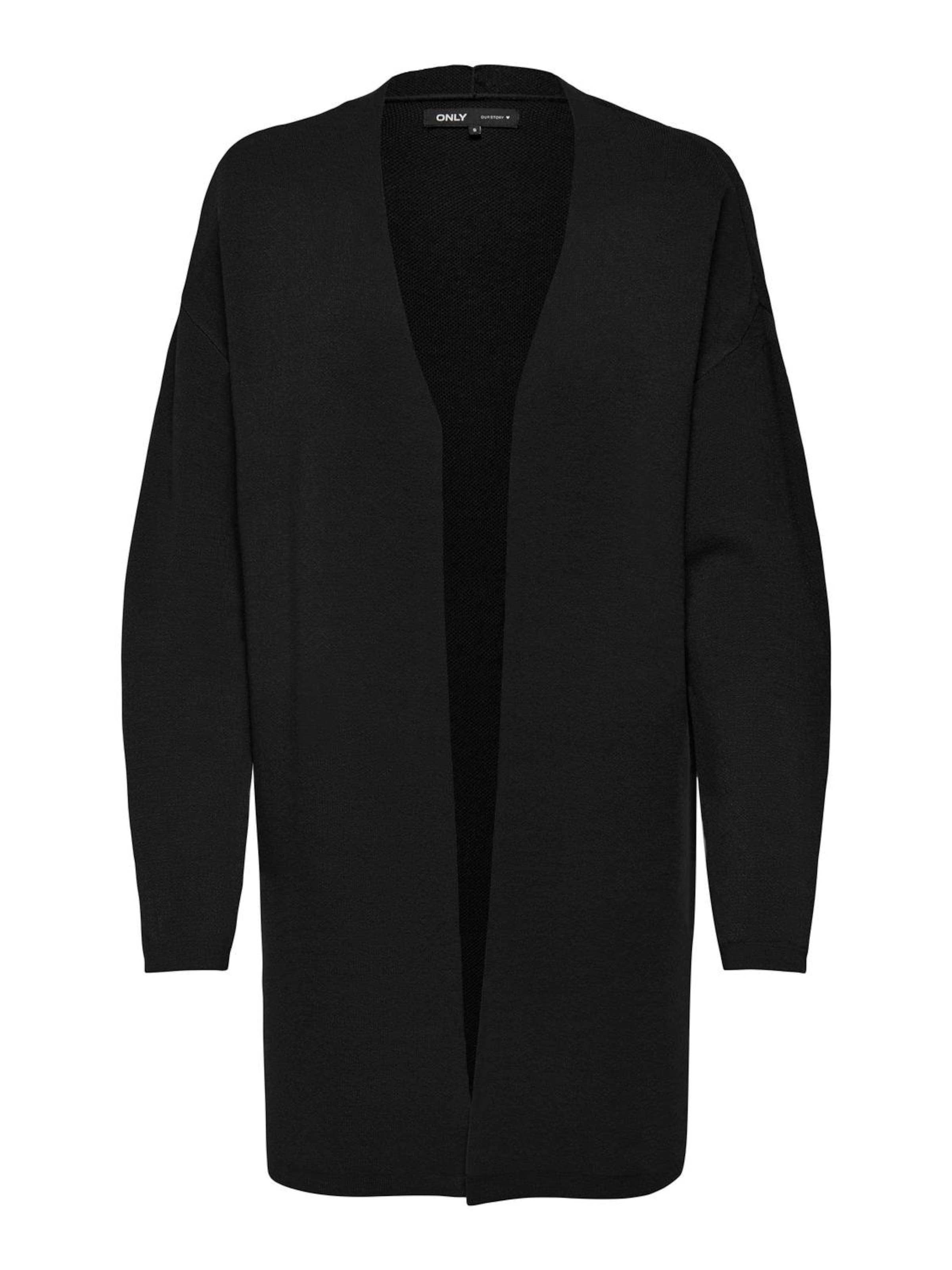ONLY Strickjacke in Schwarz: Vorderseite