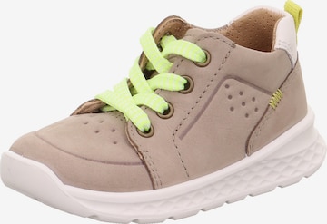 SUPERFIT - Zapatos primeros pasos 'BREEZE' en beige: frente