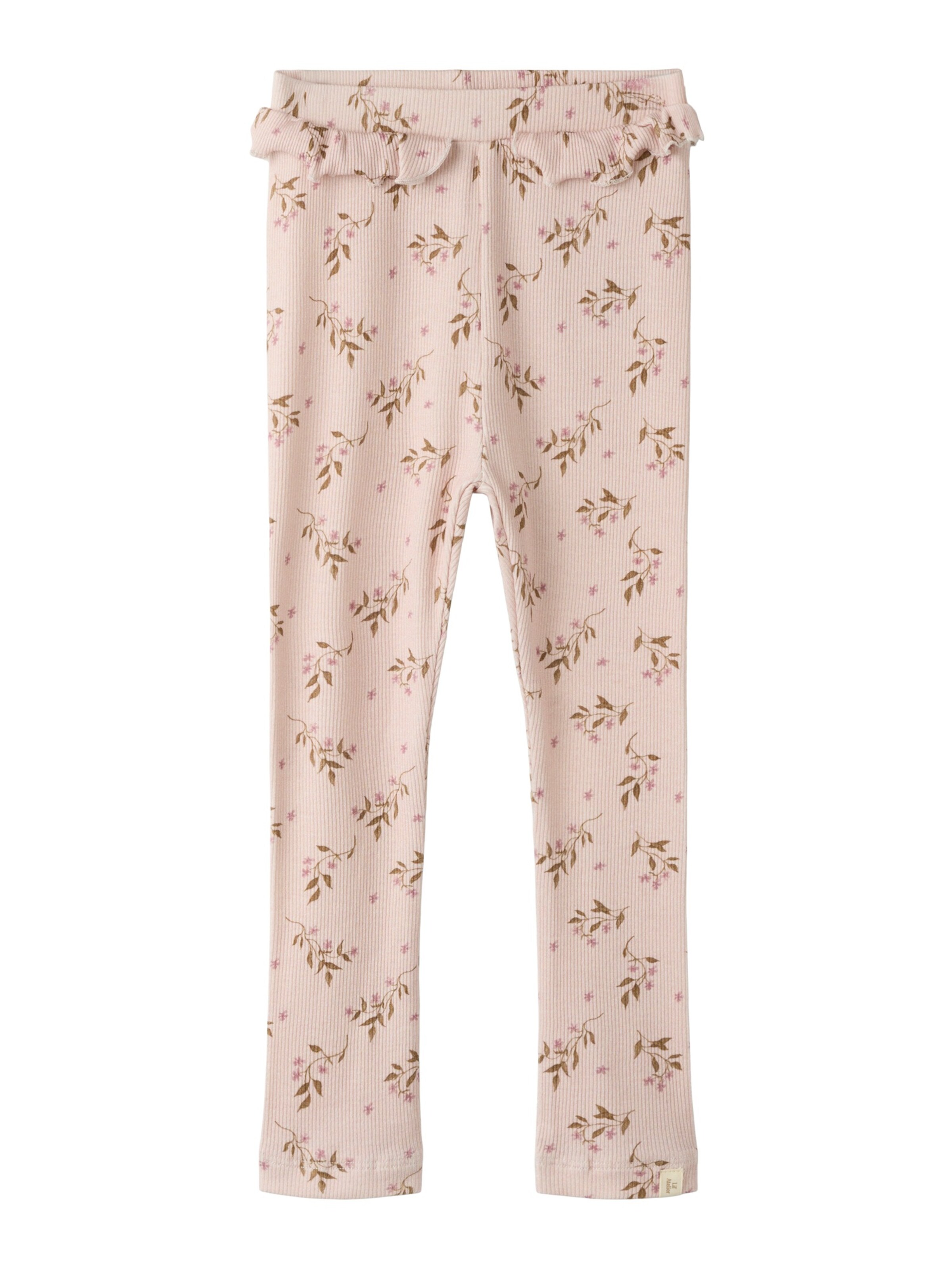Lil'Atelier Leggings 'NMFGAVO' in Lila: Vorderseite