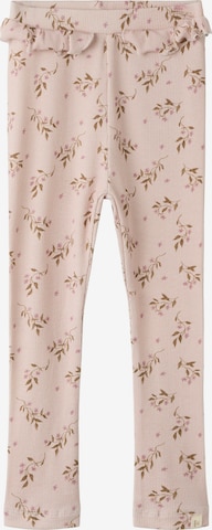 Lil'Atelier Leggings 'NMFGAVO' in Lila: Vorderseite