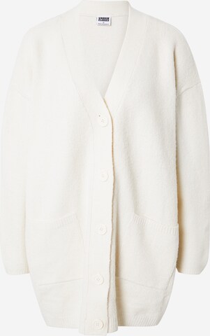 Urban Classics Gebreid vest in Beige: voorkant