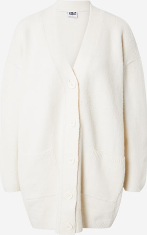 Urban Classics Knit Cardigan in Beige: front