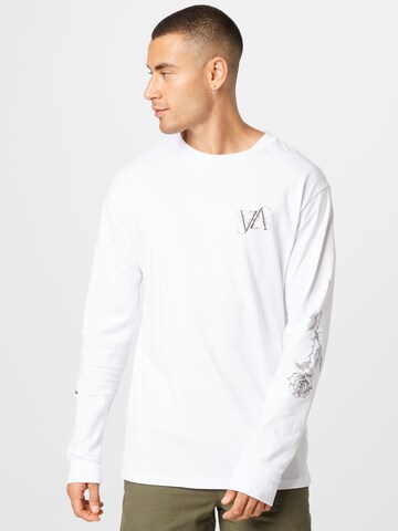 RVCA Sweatshirt 'Crane' in Wit: voorkant