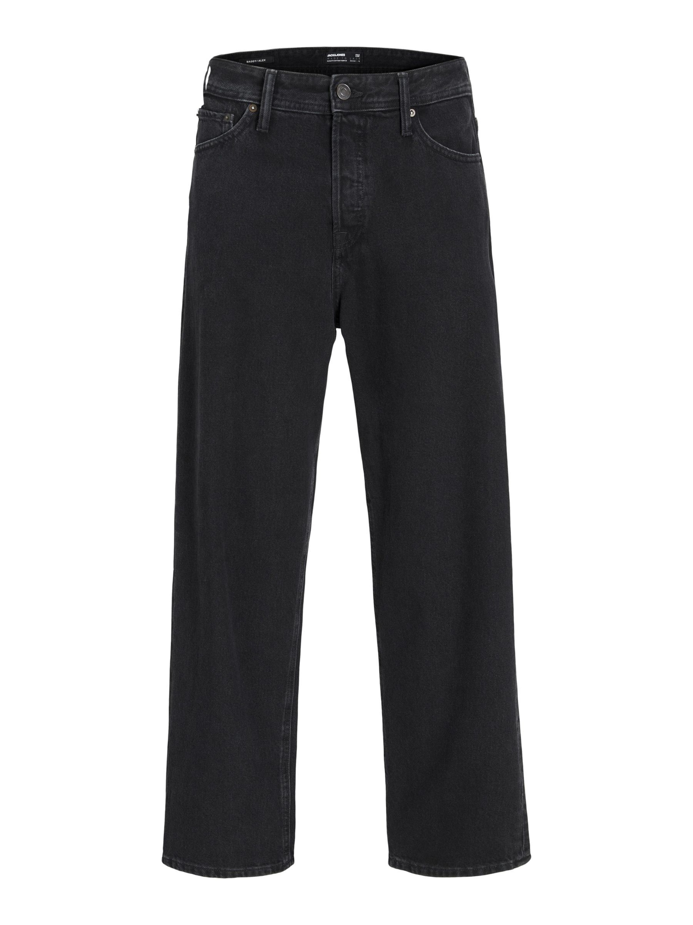 JACK & JONES Baggy Jeans 'JJIAlex JJOriginal' i sort: forside