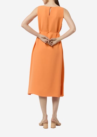 COMMA Dress in Orange: back