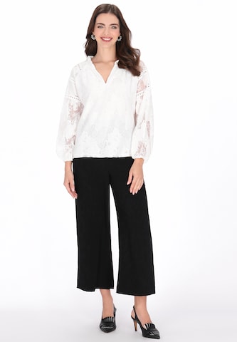 Chemisier usha BLACK LABEL en blanc