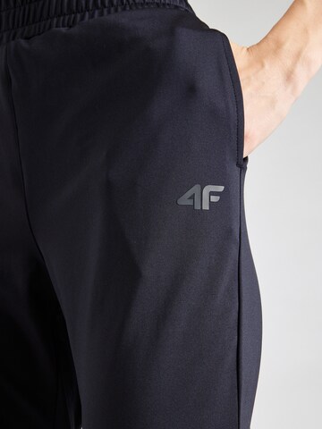 4F - Tapered Calças de desporto em preto