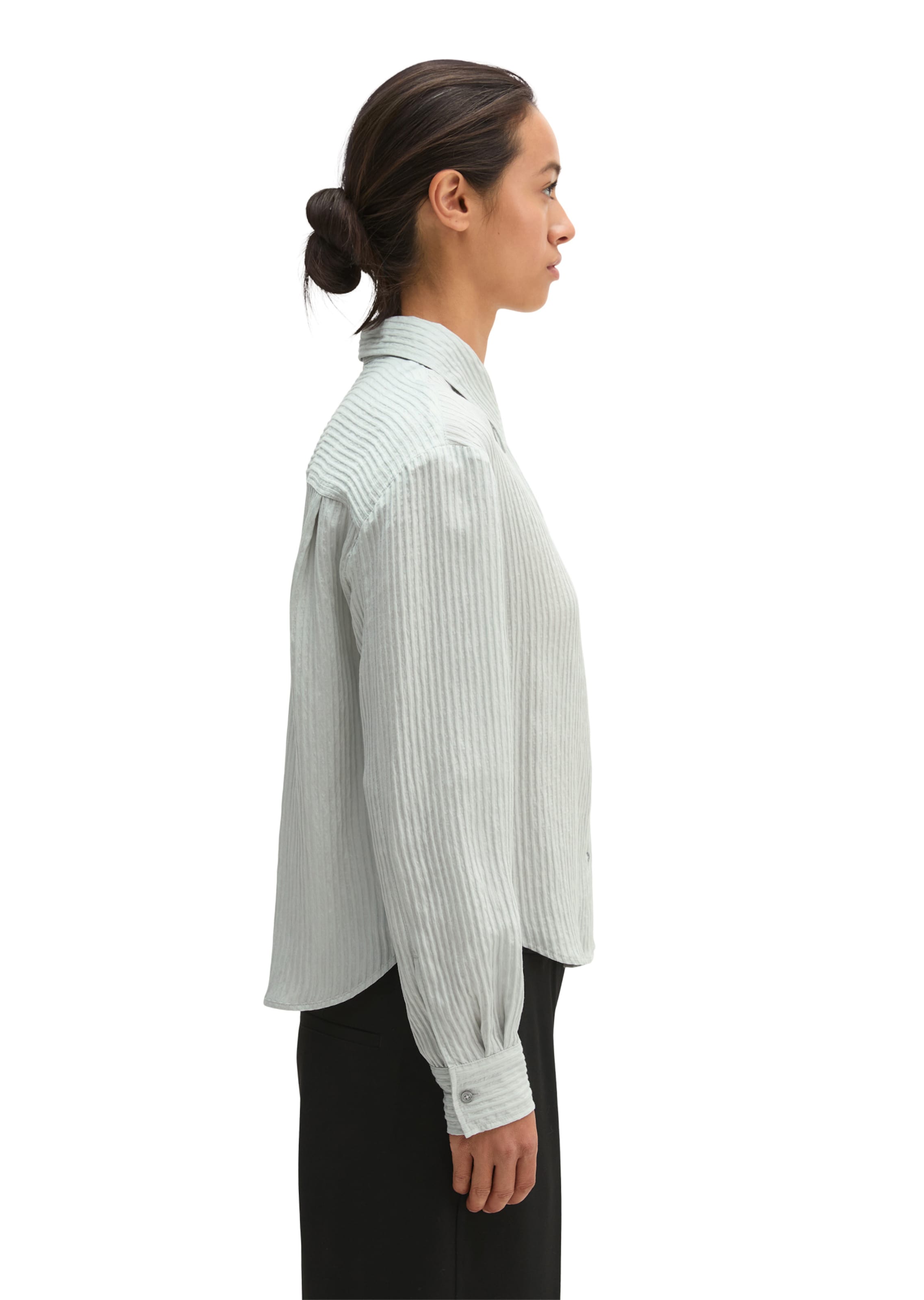 Marc O'Polo Bluse in Grau: Seite