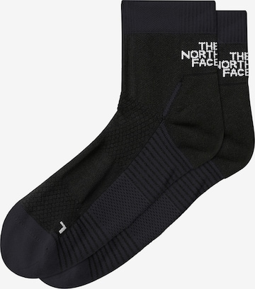 THE NORTH FACE Urheilusukat 'Trail Run' värissä musta: etupuoli