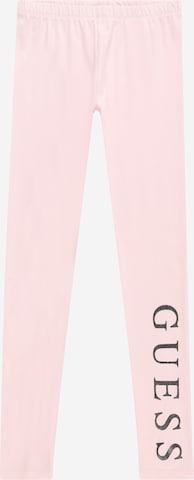 Slimfit Leggings di GUESS in rosa: frontale